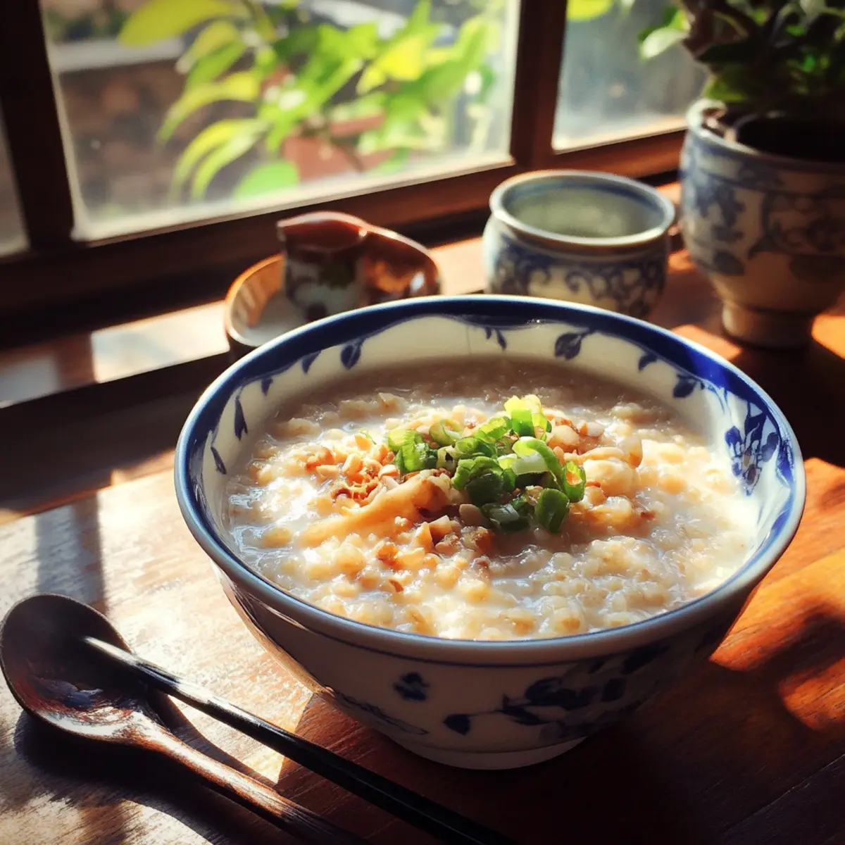 Taiwanese Brown Rice Breakfast Porridge