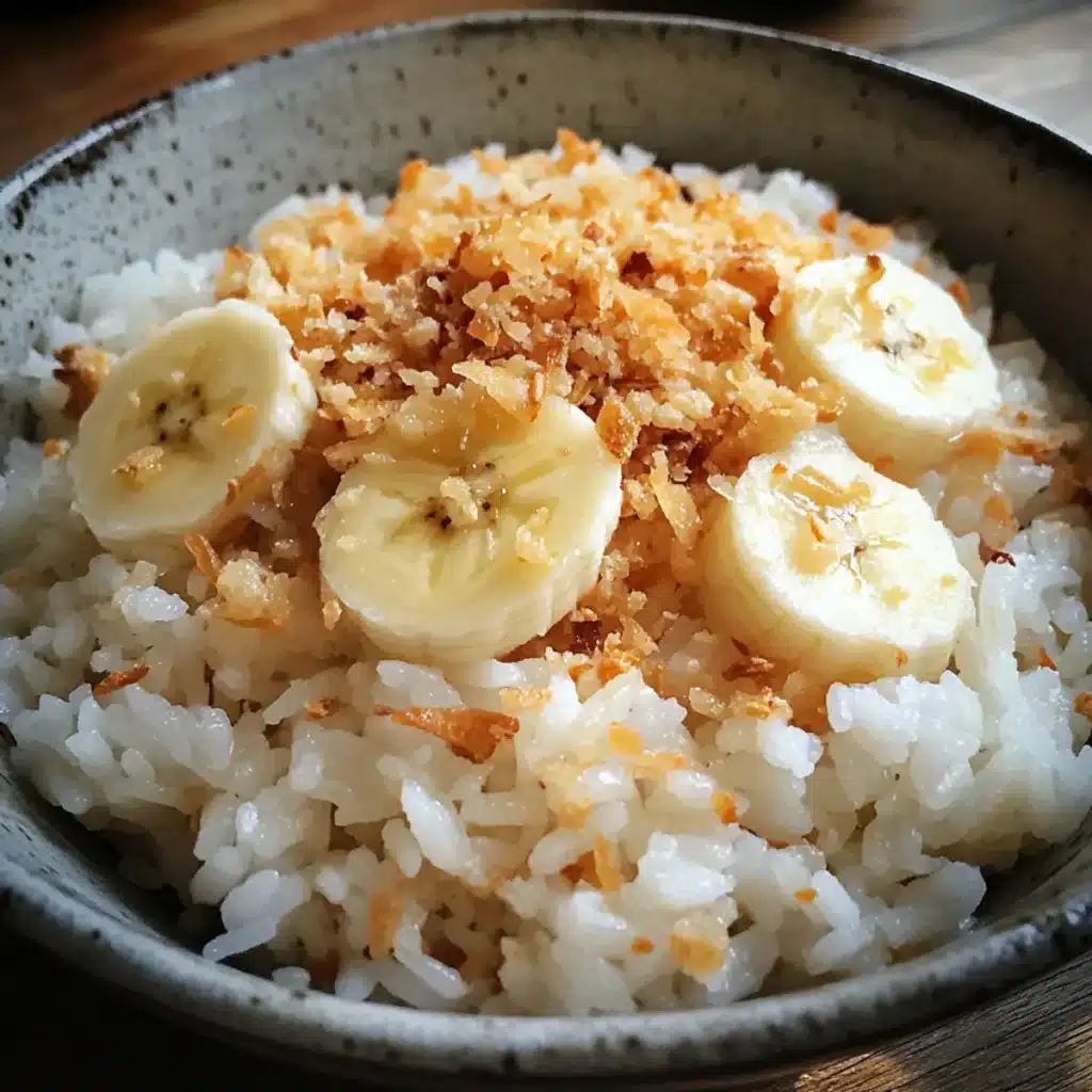Thai Coconut Rice with Banana