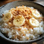 Thai Coconut Rice with Banana