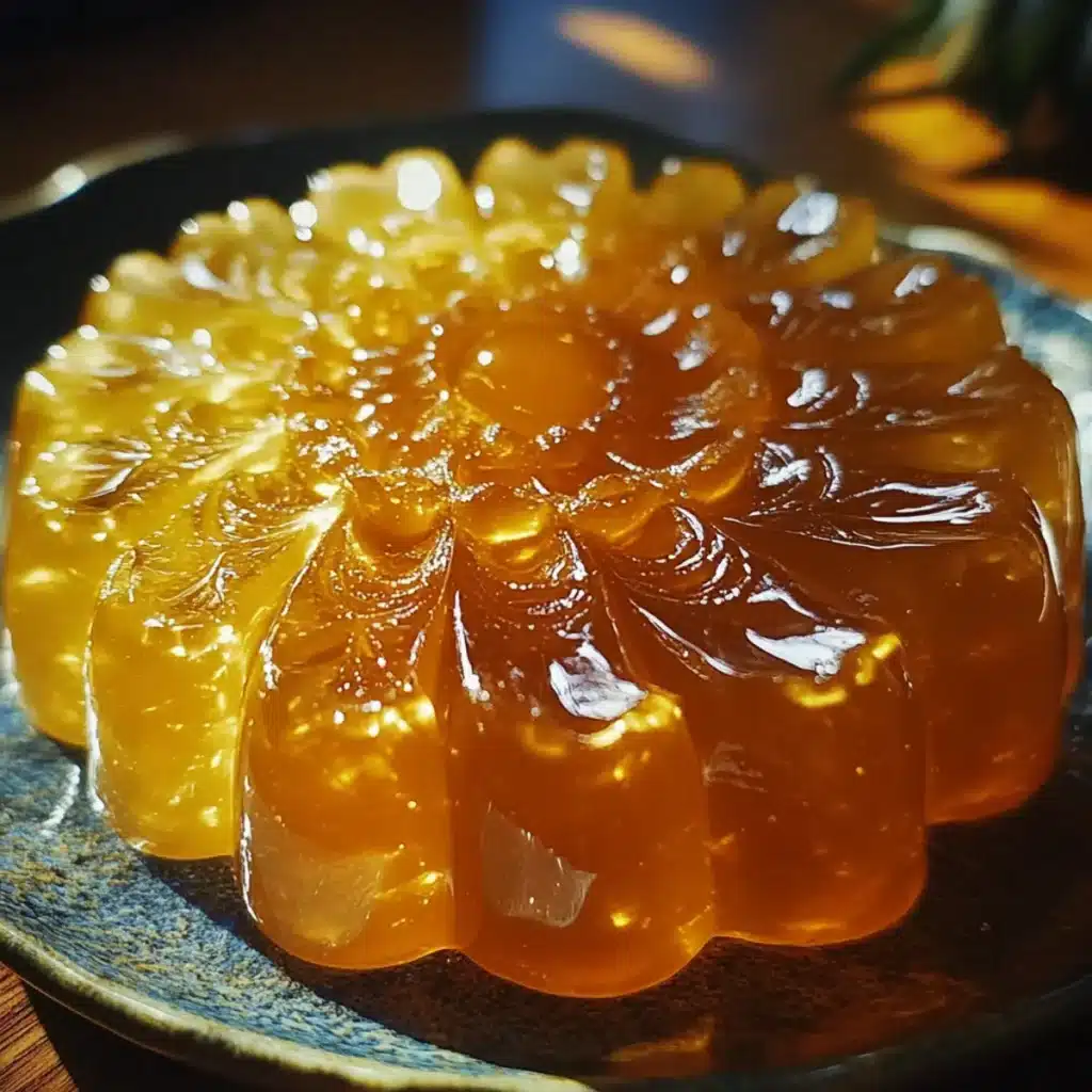 Pineapple Jelly Dessert