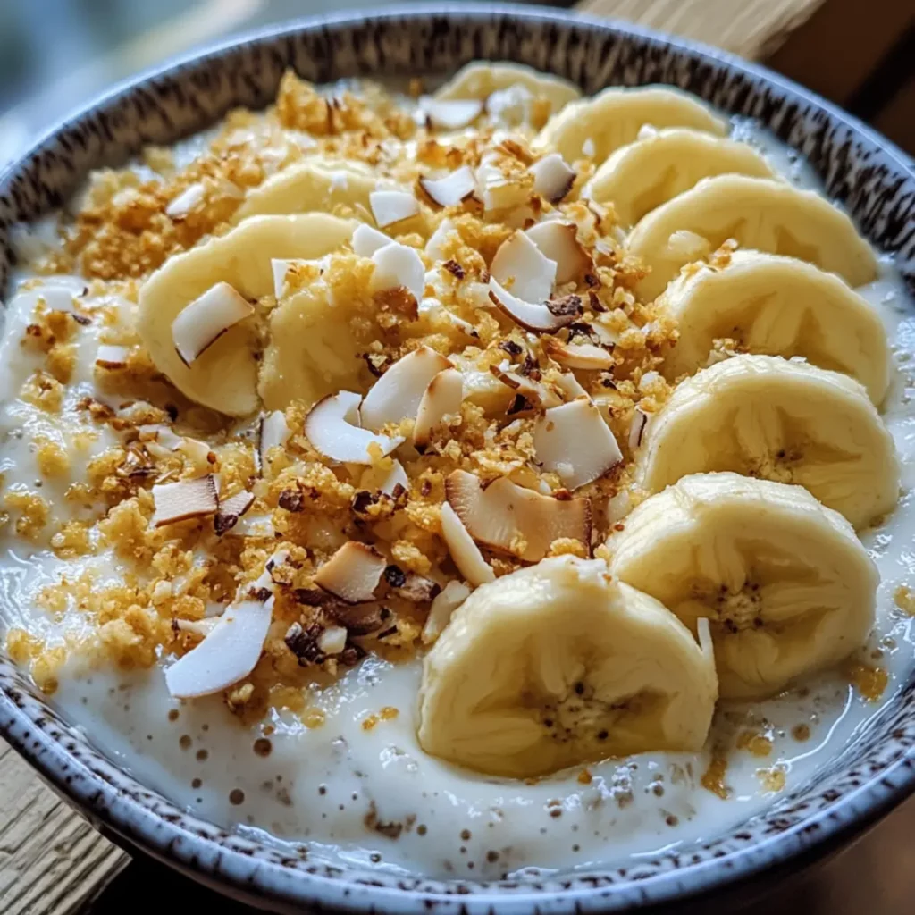 Banana Coconut Breakfast Bowl