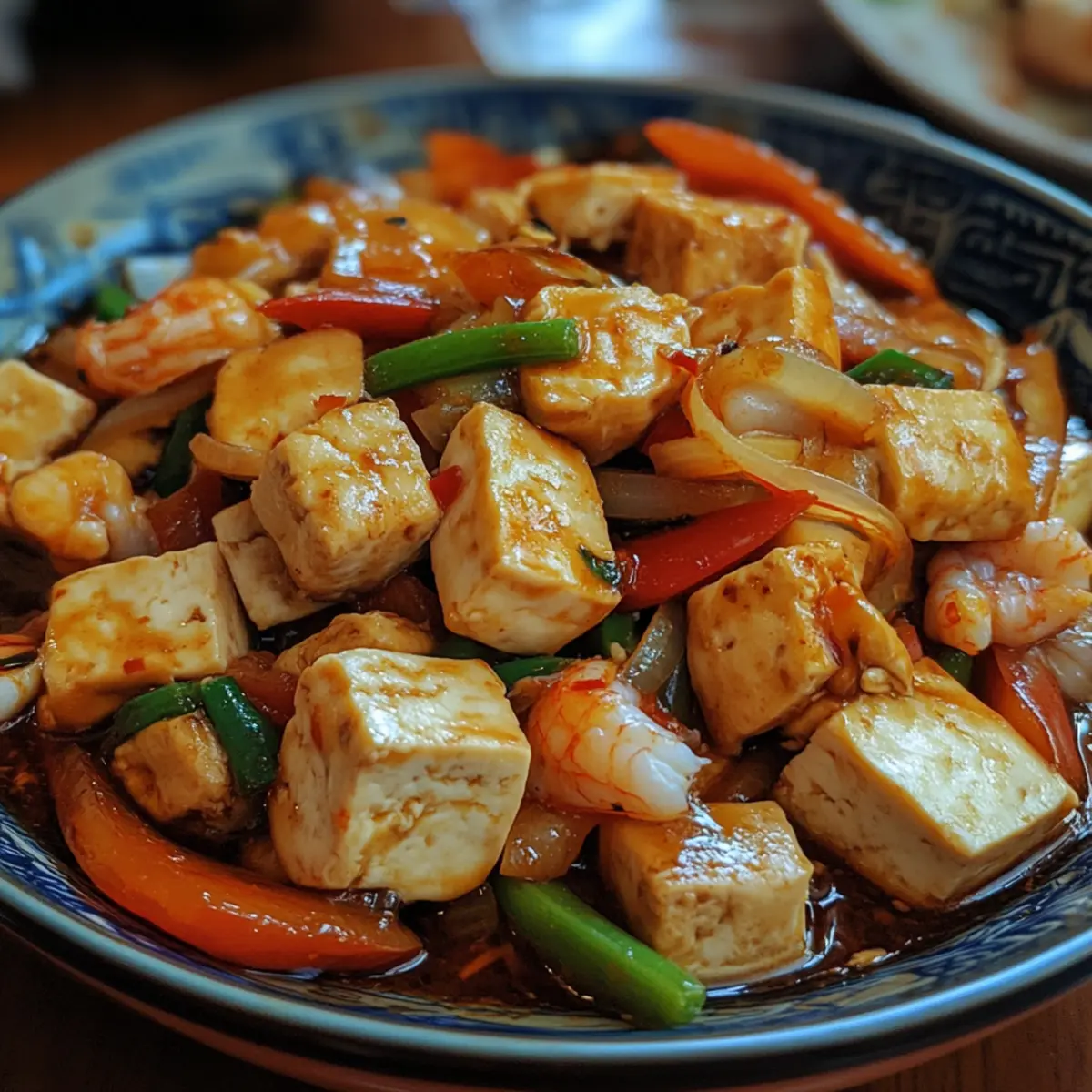 Hualien Tofu and Seafood Stir Fry