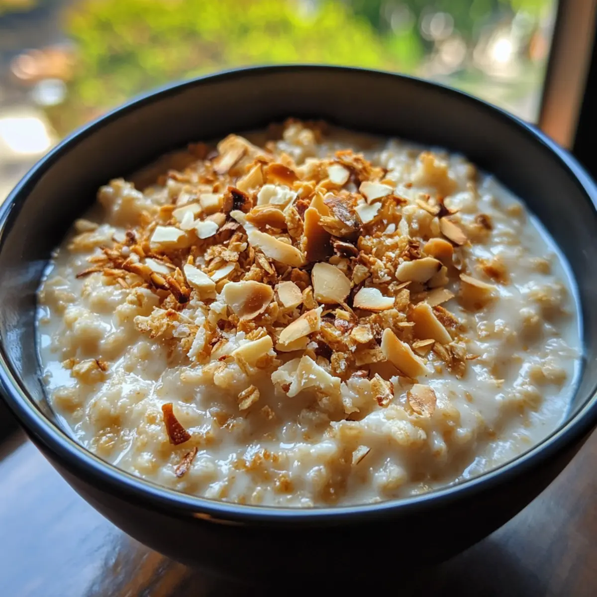 Thai Sweet Coconut Oatmeal