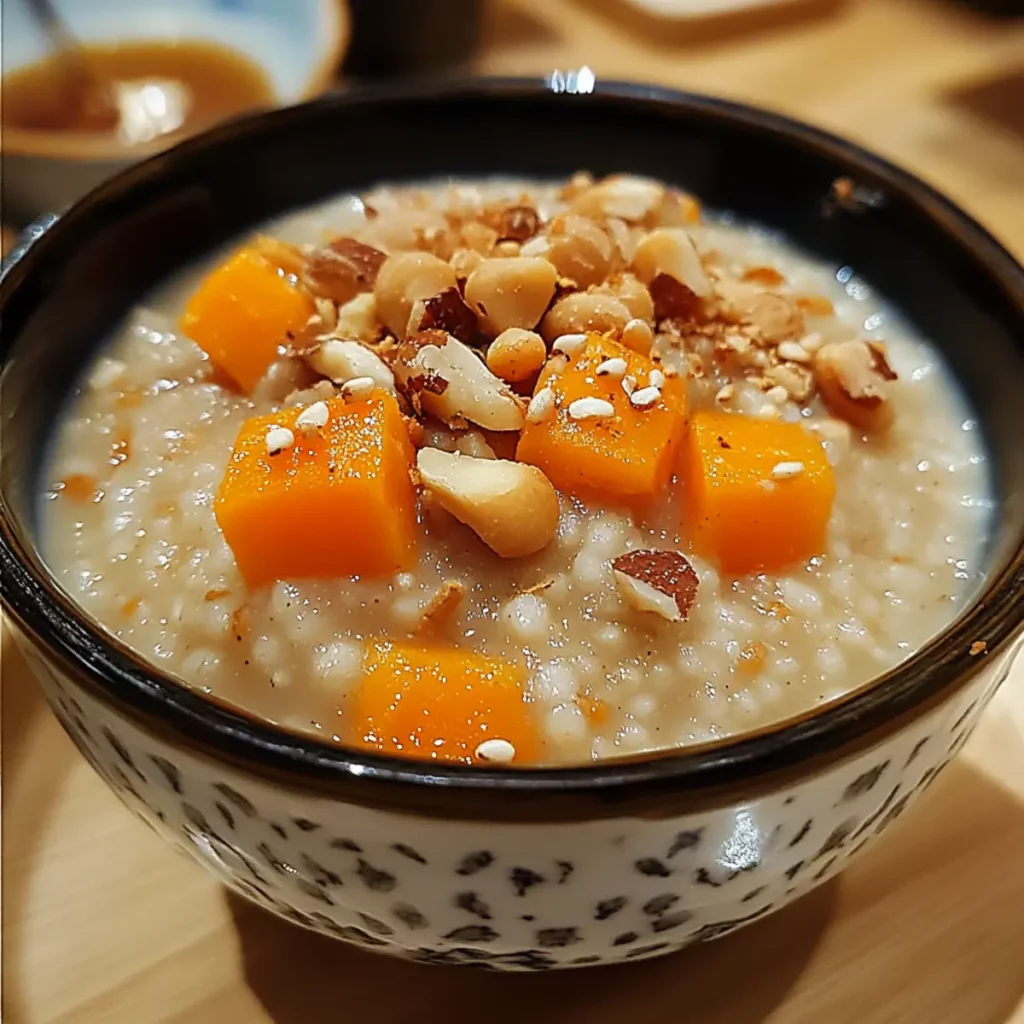 Taiwanese Millet Porridge with Sweet Potato