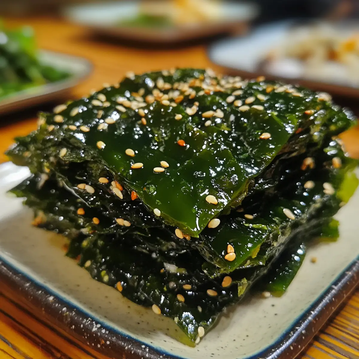 Taitung Grilled Seaweed with Sesame